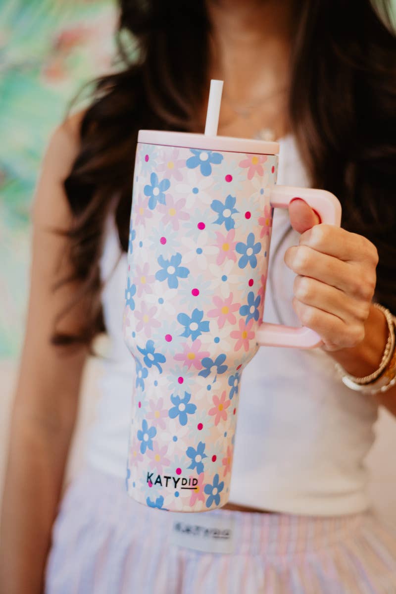 Dainty Florals Easter Wholesale 38 Oz Tumbler