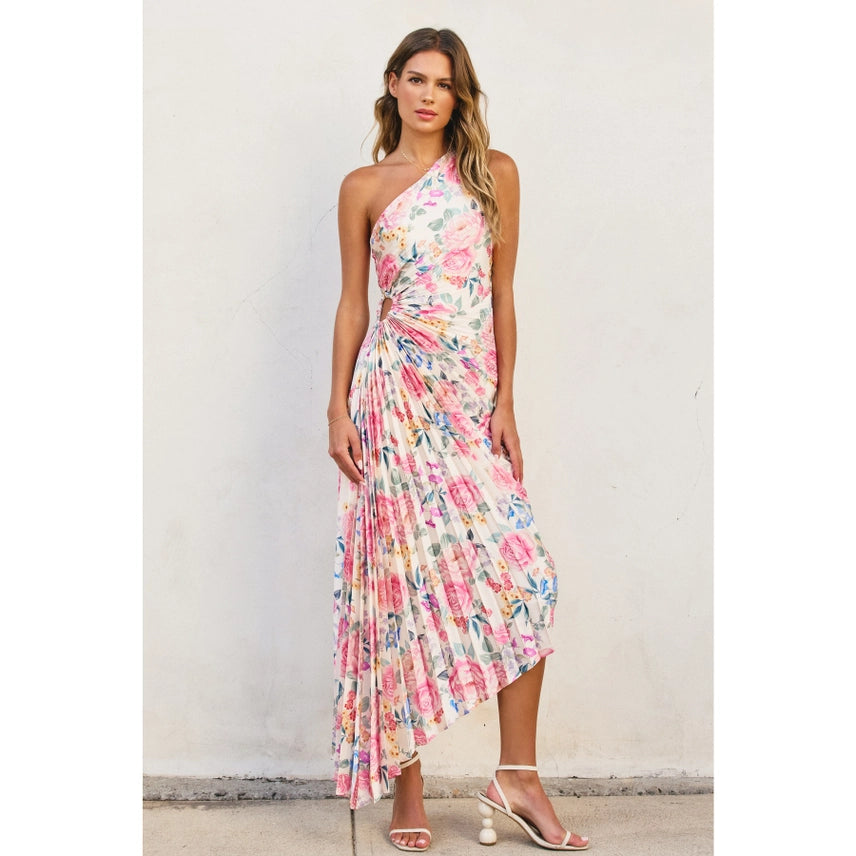 Ryleigh Pleated Maxi Dress