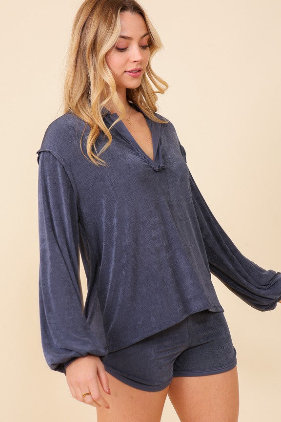 Midnight Blue Loungewear set