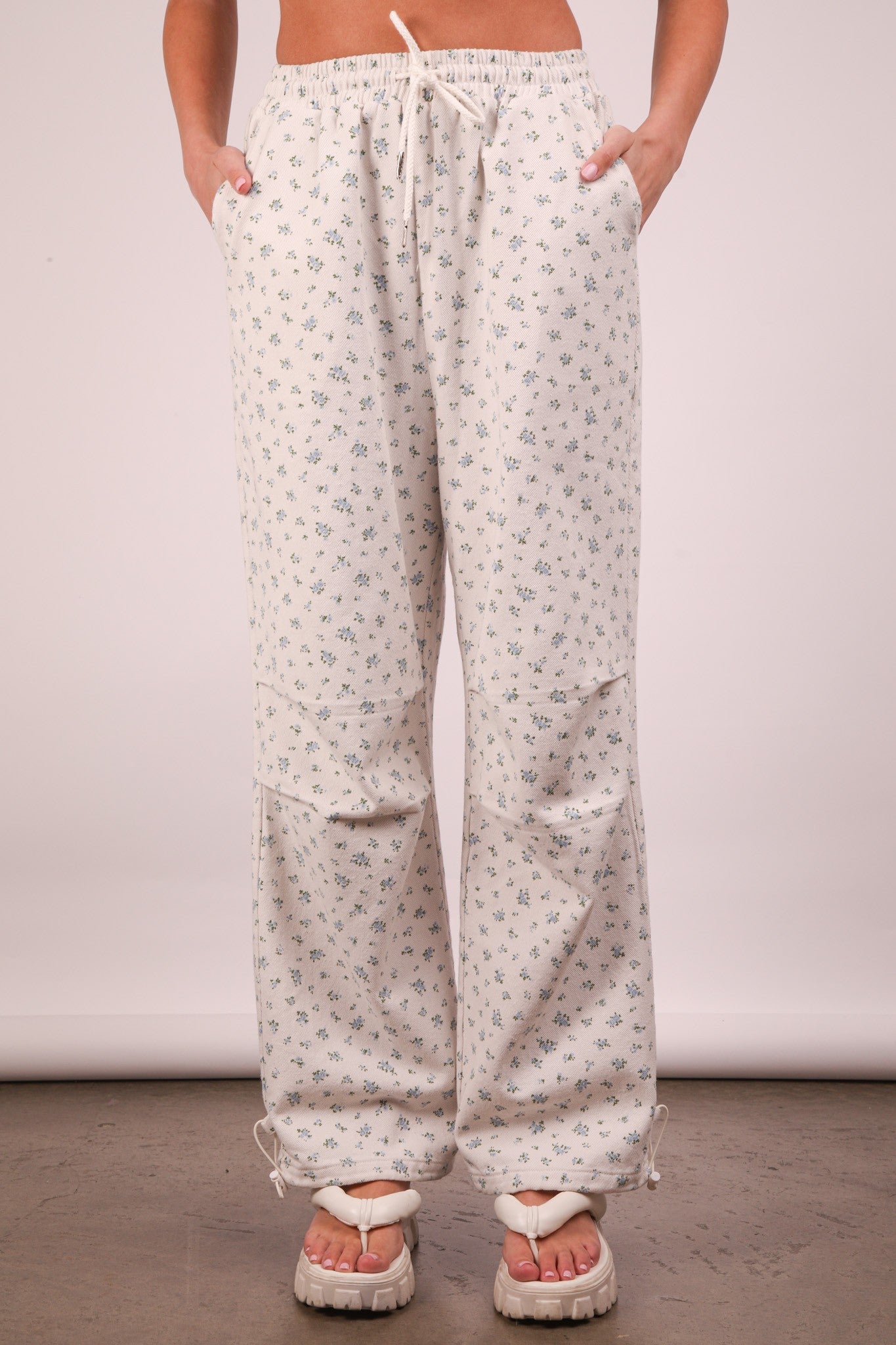 Floral Printed Pants