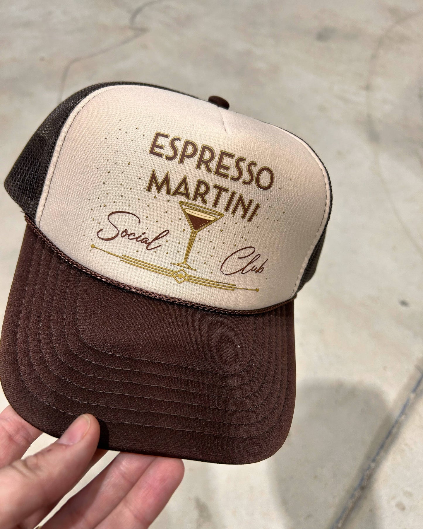 Espresso Martini Trucker Hat