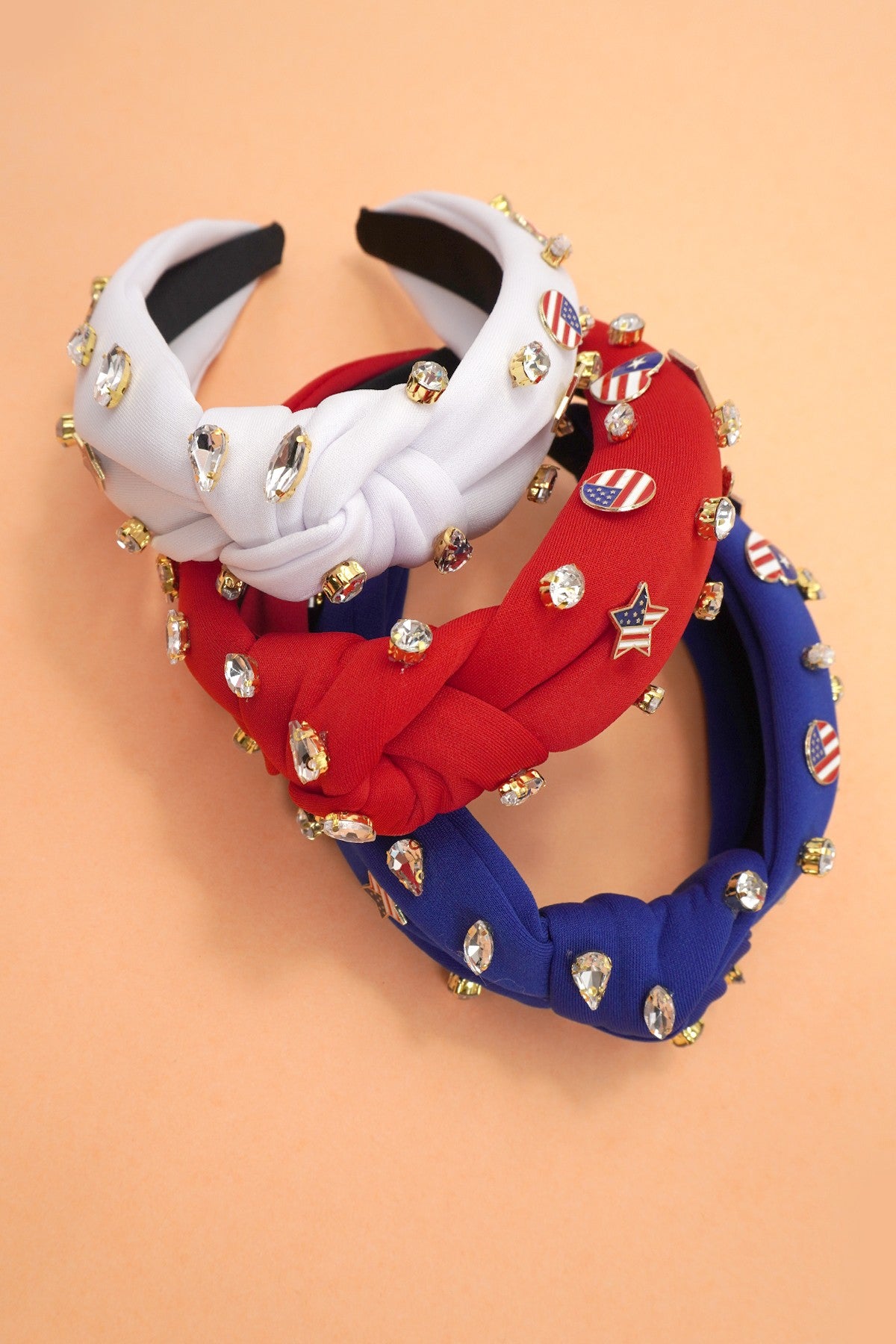 4th of July Rhinestone Headband