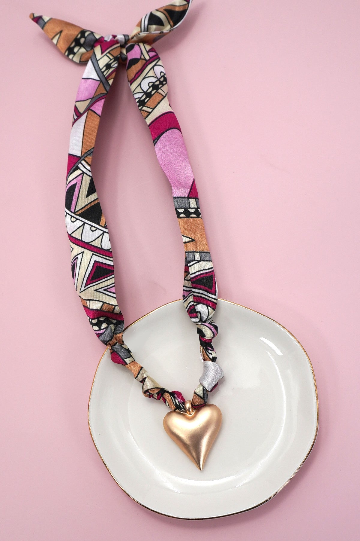 Handmade Scarf Necklace