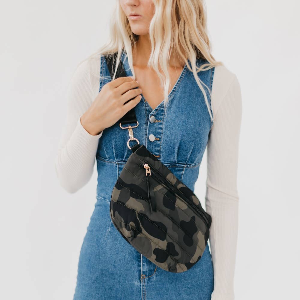 Jolie Puffer Belt Bag-Multi Color Options