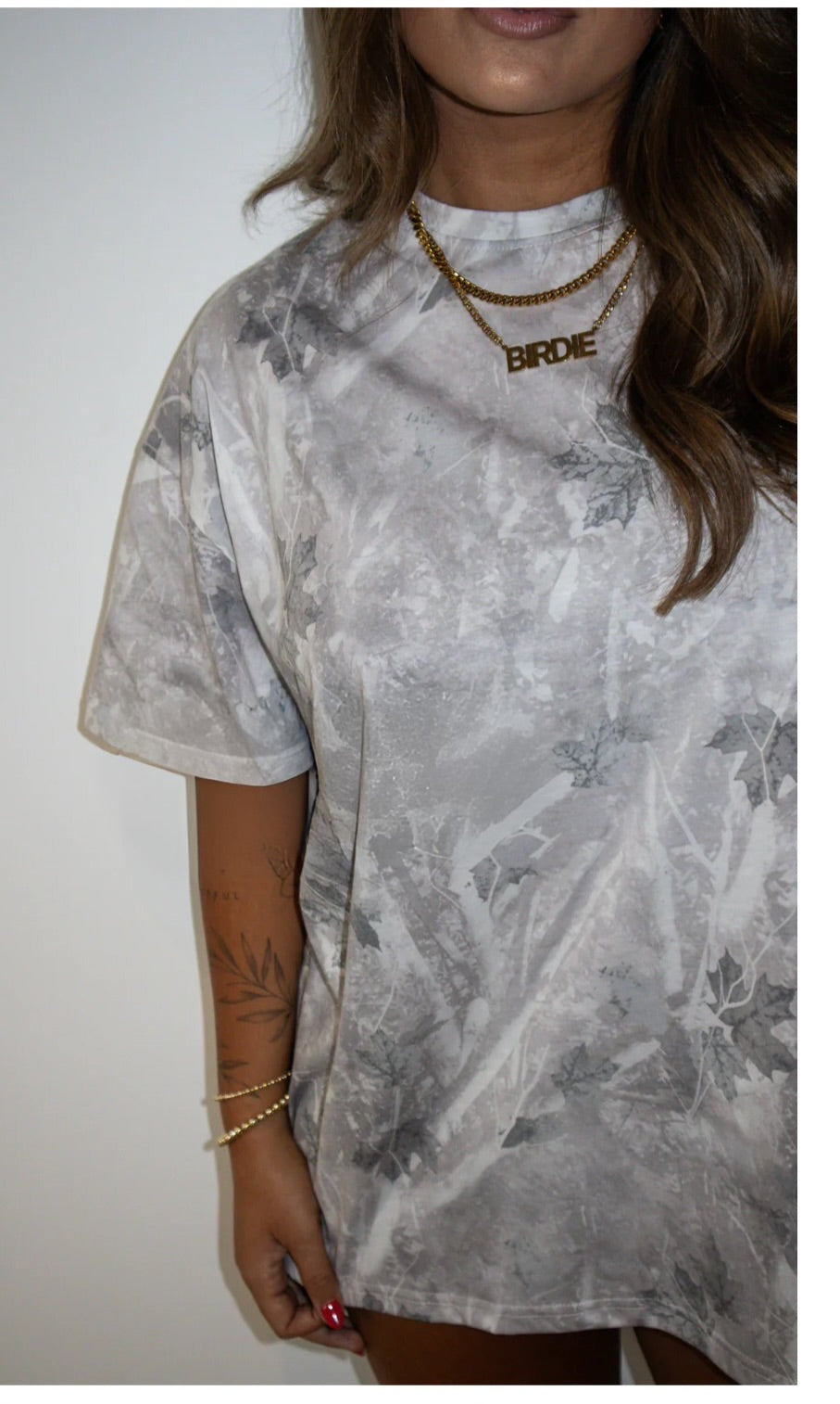 Iced Out Camo Oversized Tee