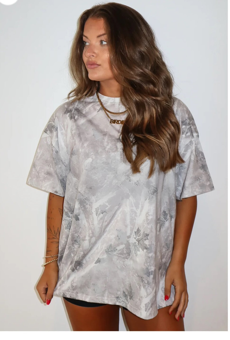 Iced Out Camo Oversized Tee