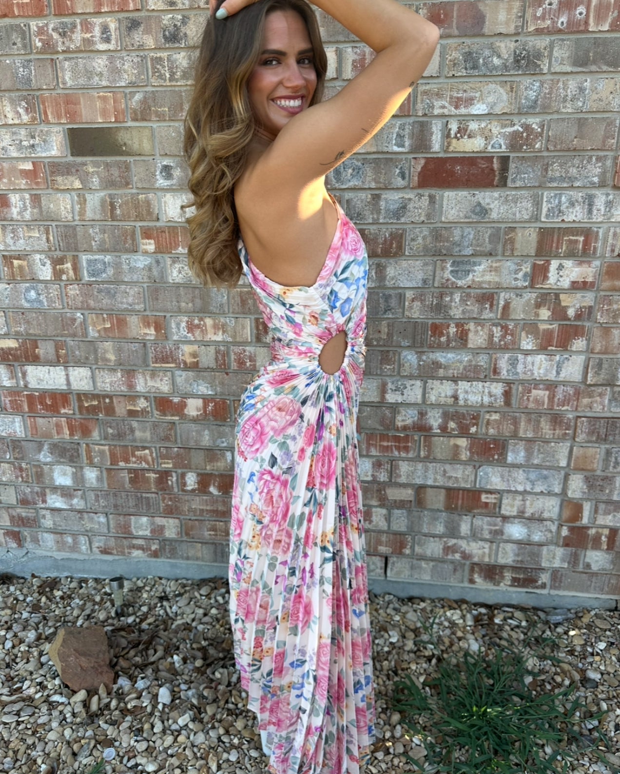 Ryleigh Pleated Maxi Dress
