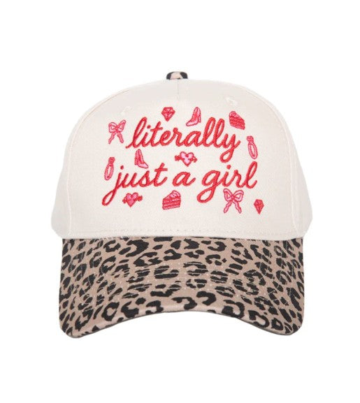 Literally Just a Girl Trucker hat