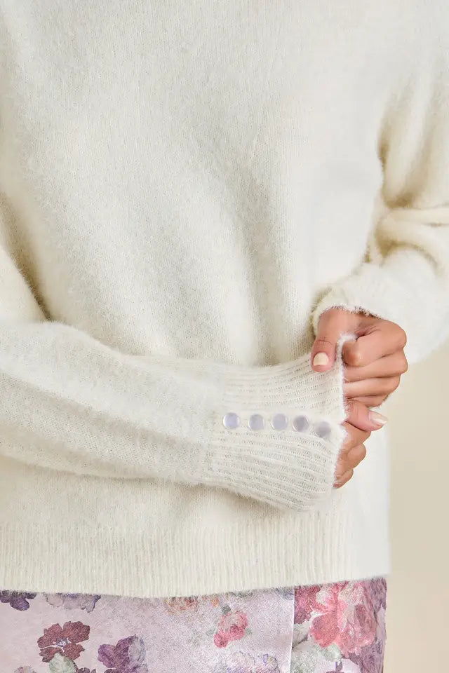 Mohair Basic Long Sleeve Sweater