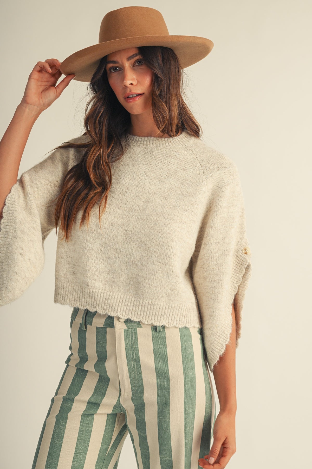 SOFT SERENITY ELEGANCE KNIT PULLOVER