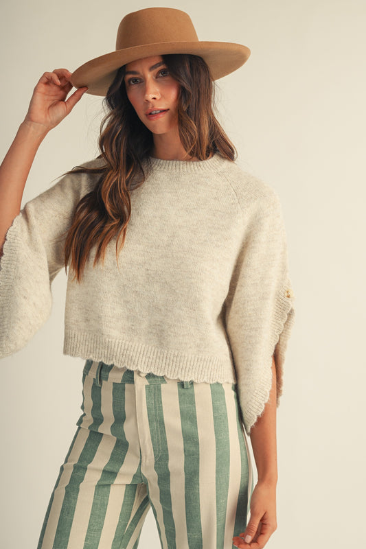 SOFT SERENITY ELEGANCE KNIT PULLOVER
