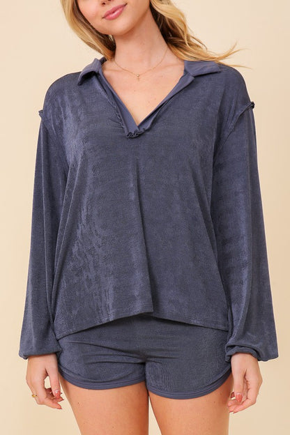 Midnight Blue Loungewear set