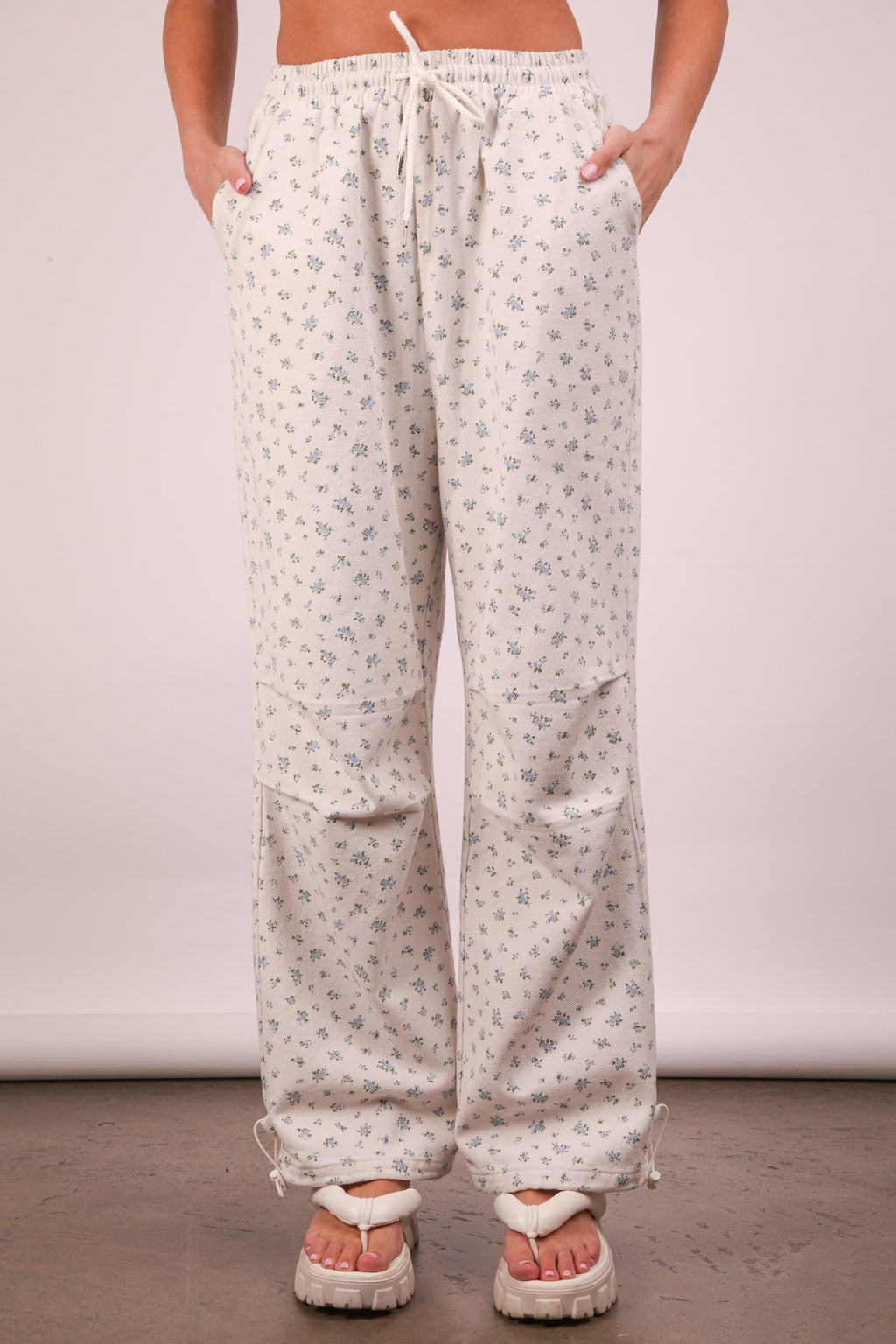 Floral Printed Pants