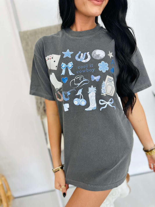 Cool It Cowboy Graphic Tee