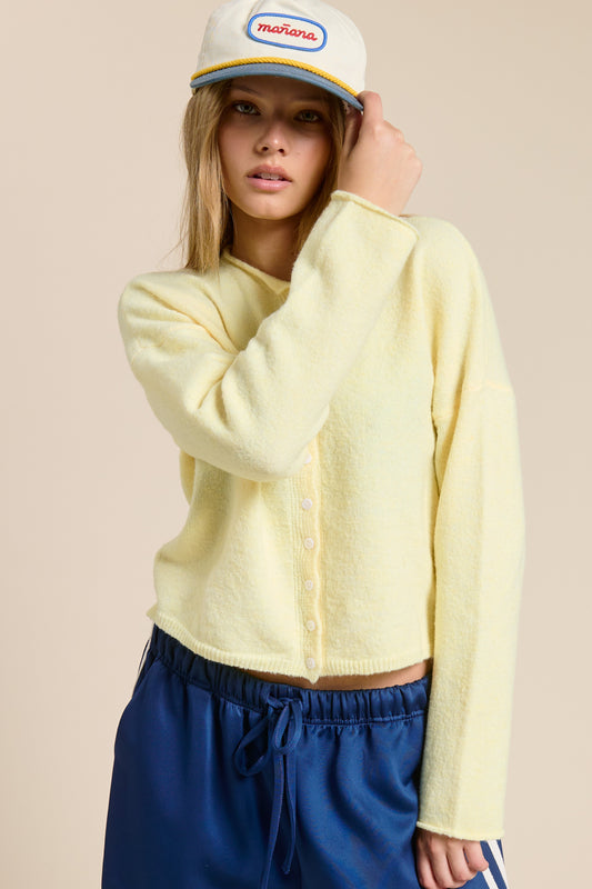 Butter Lightweight Button-down Cardigan
