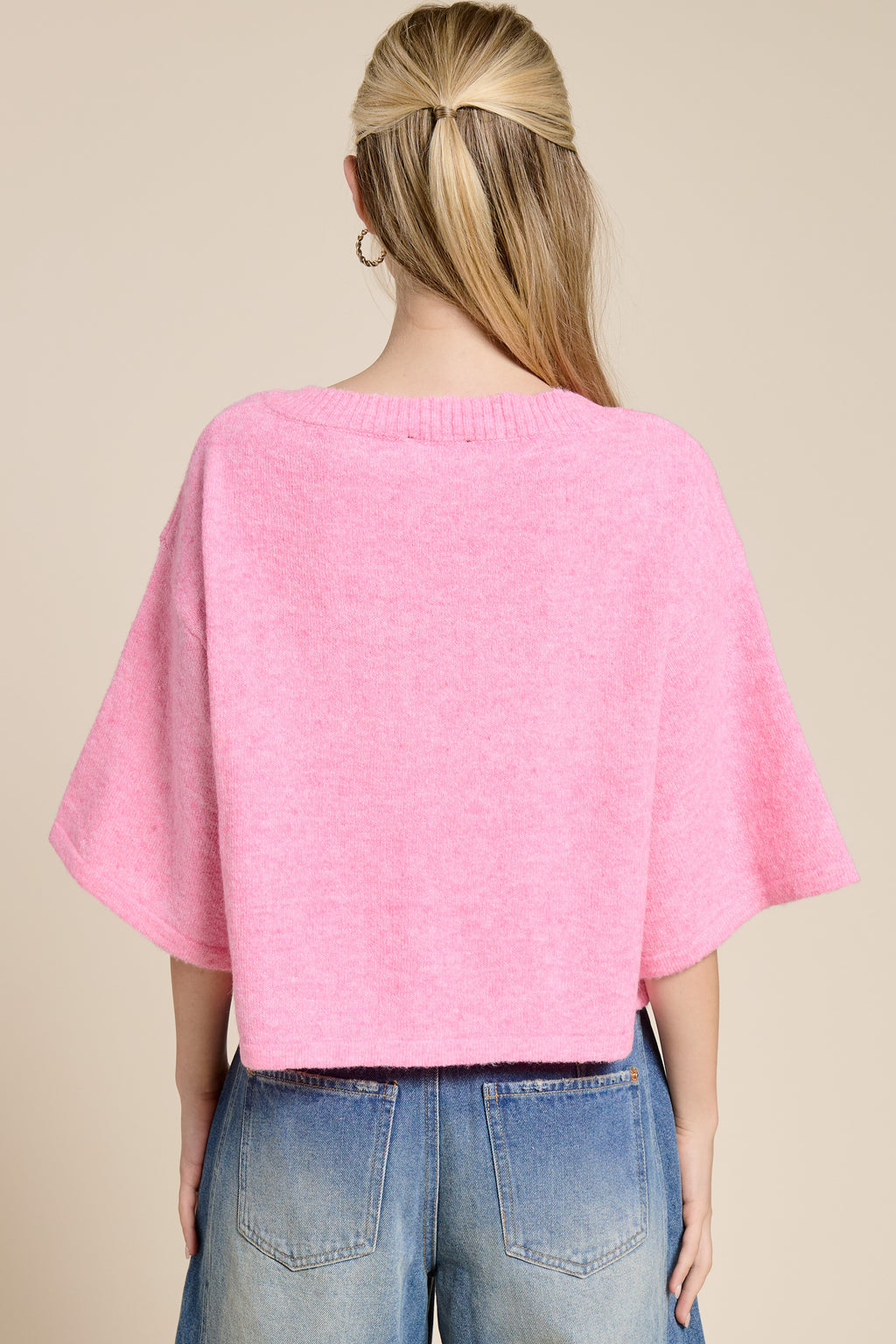 Haven Cardigan in Pink