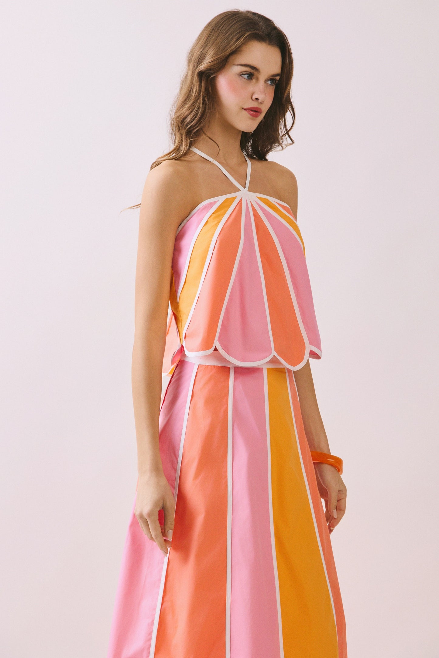 Sunset Dream Midi Skirt