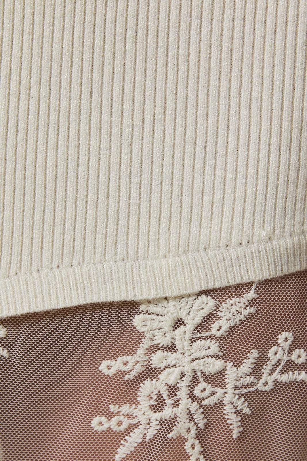 Lace Skirt White Tube Dress