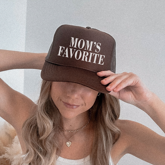 Mom's Favorite Trucker Hat