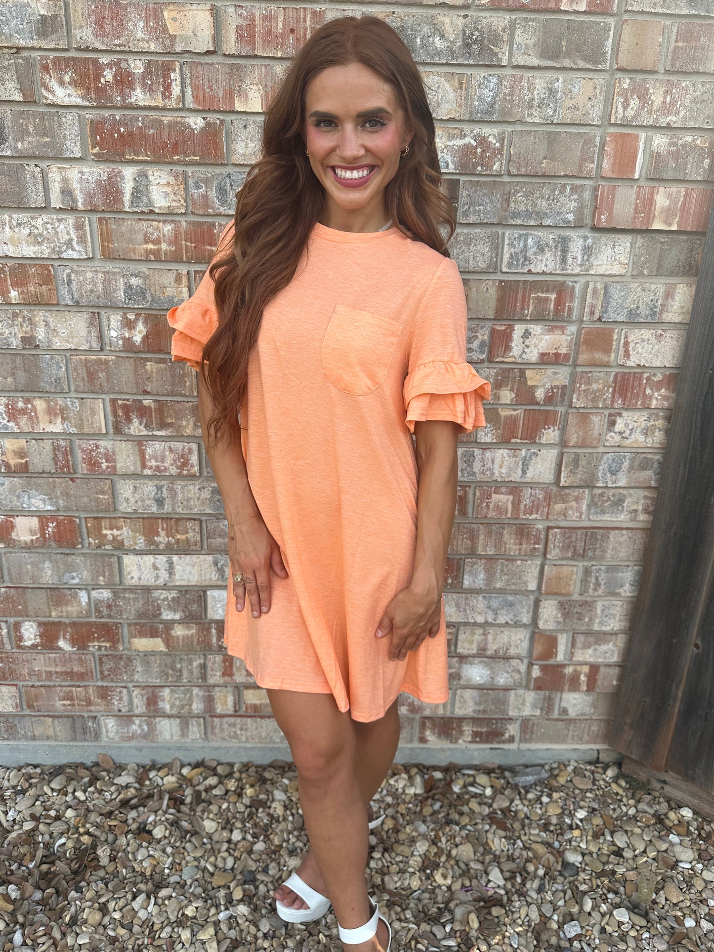 Mango French Terry Tee Shirt Dress