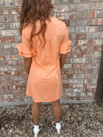 Mango French Terry Tee Shirt Dress