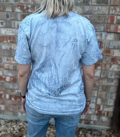 MAMA Floral Color Burst Graphic Tee