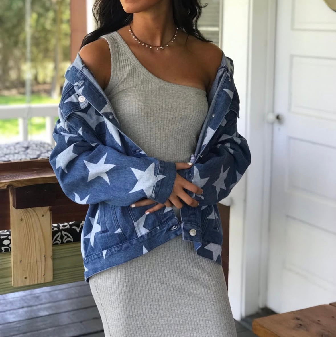 Oh my stars denim jacket