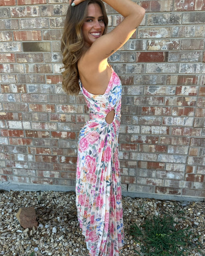 Ryleigh Pleated Maxi Dress