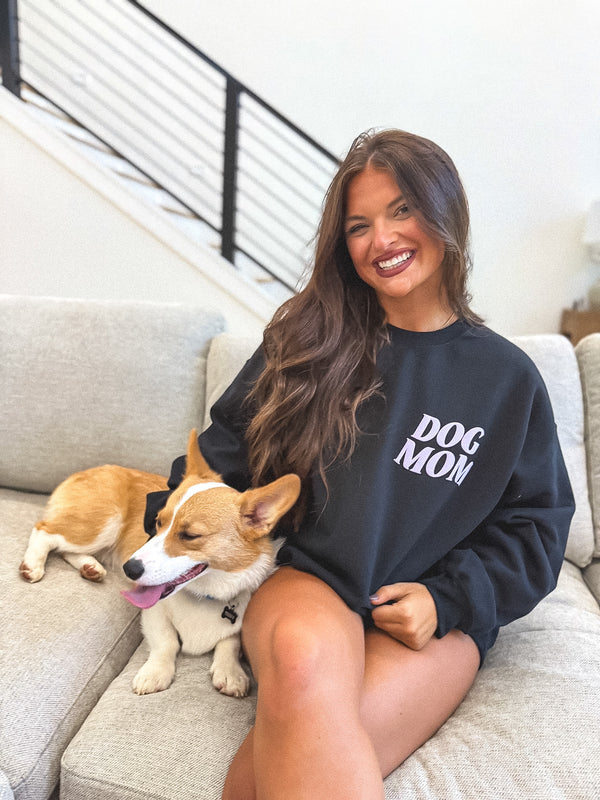 Sorry I'm Late I didn't Want to Leave My Dog Graphic Crewneck
