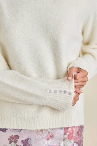 Mohair Basic Long Sleeve Sweater