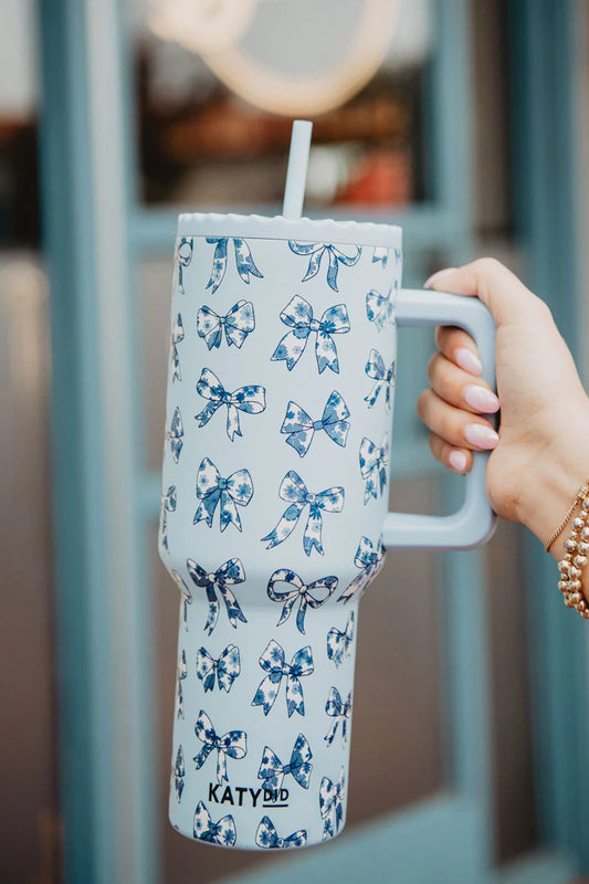 Chinoiserie Coquette Stainless Steel Tumbler