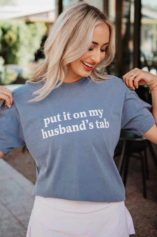 Put It On My Husband's Tab